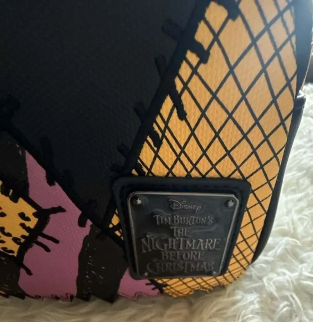 Loungefly Disney The‎ Nightmare Before Christmas Sally Patchwork Mini Backpack